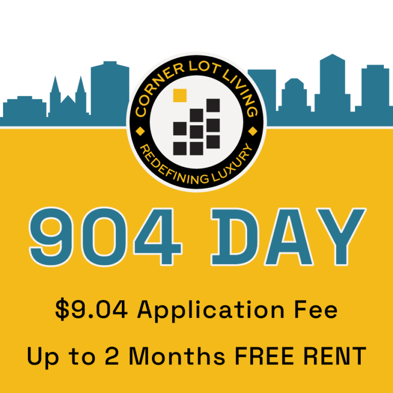 904 Day Graphic $9.04 Application Fee Up to 2 Months FREE RENT
