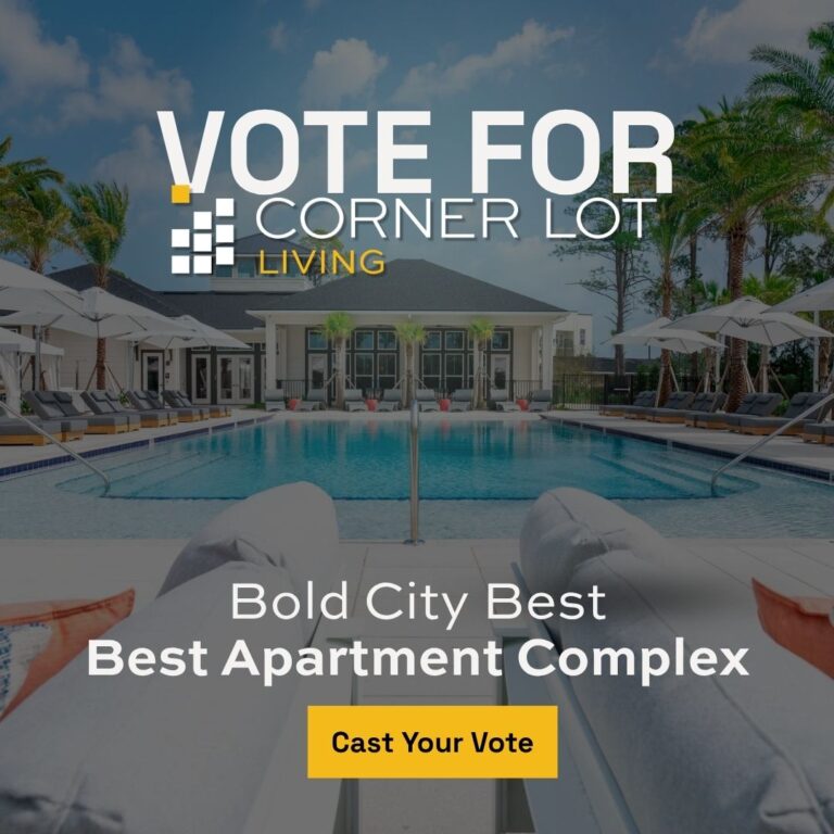 Vote for Corner Lot Living as Bold City's Best Apartment Complex